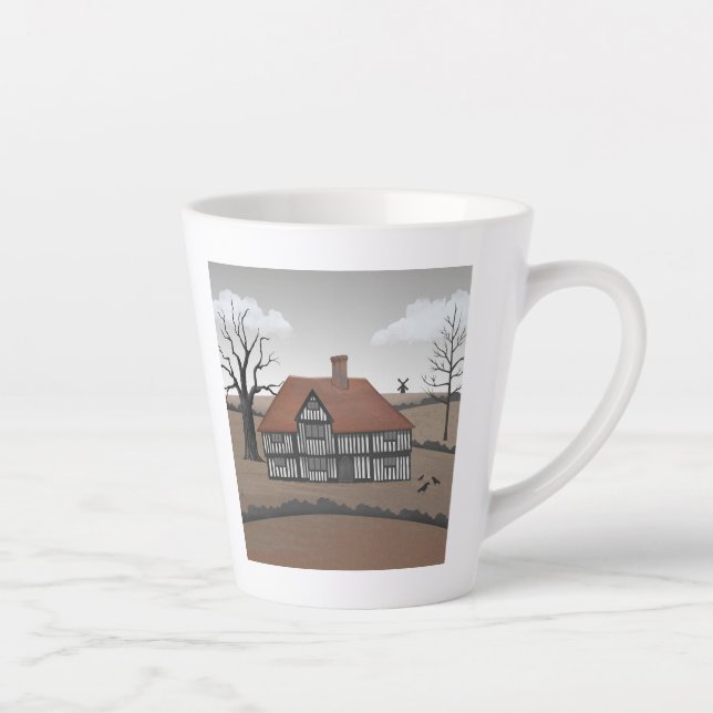 Tasse Latte Old Crow Manor (Droite)