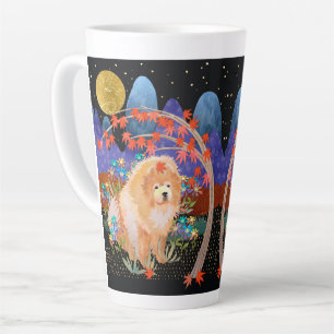 Tasse Latte ORIGAMI AUTOMNE Chow conception de l'enveloppe