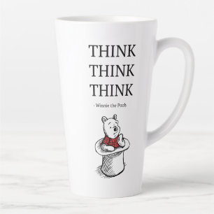 Tasse Latte Ourson Penser à la citation 2