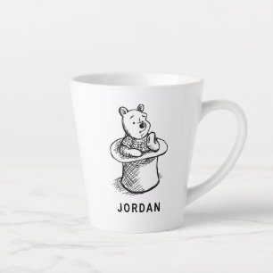 Tasse Latte Ourson Pensez à la liste de réflexion