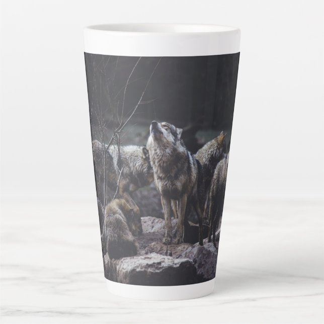 Tasse Latte Pack Wolf (Devant)