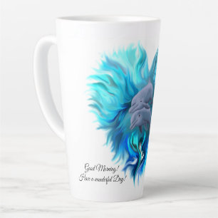 Tasse Latte Paire de dauphins