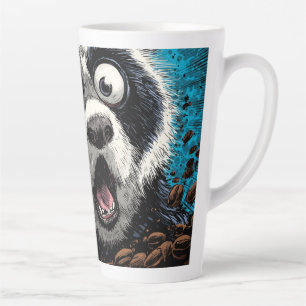 Tasse Latte Panda Caféiné