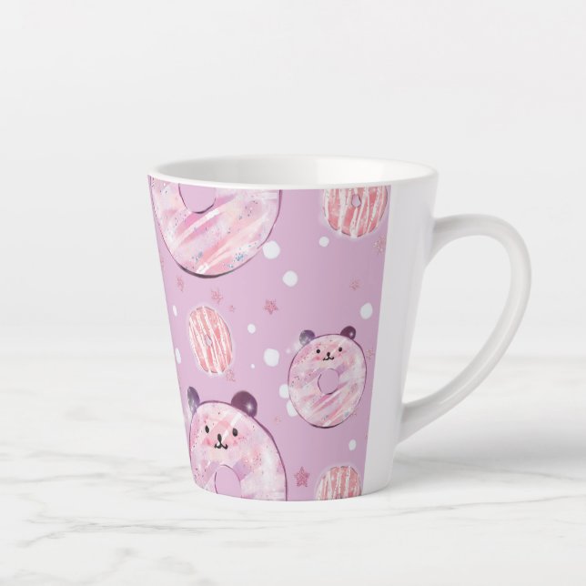 Tasse Latte Panda Donut (Droite)