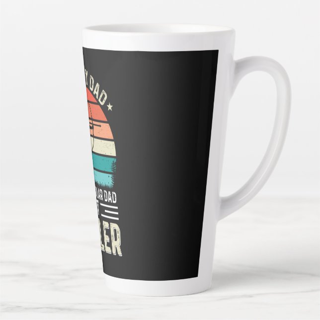 Tasse Latte Papa au tir à l'arc (Droite)