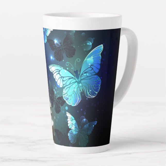 Tasse Latte Papillon de nuit (Angle droit)