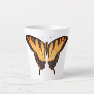 Tasse Latte Papillon de queue de tigre