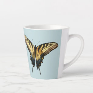 Tasse Latte Papillon Swallowtail III Belle photo colorée
