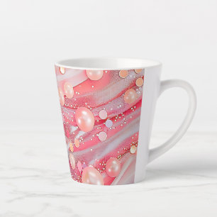 Tasse Latte Parties scintillant couleur Pastel Perle Imprimer