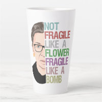 Pas fragile comme une fleur fragile comme une bomb