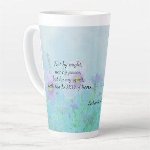 Tasse Latte Pas par Might - Zacharie 4:6