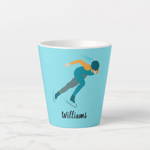 Tasse Latte Patinage de vitesse