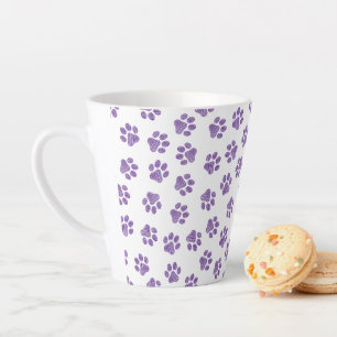 Tasse Latte Patrouilles de Doodle, Paws de Chien, Paws De Purp