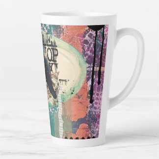 Tasse Latte PC2506 - Courrier noir