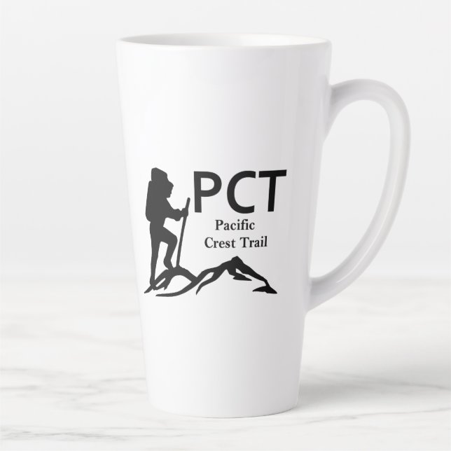 Tasse Latte PCT - Pacific Crest Trail (Droite)