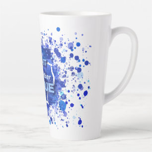 Tasse Latte "Peindre la Mère Bleue" Texas Ed. 2 latte