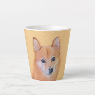 Tasse Latte Peinture finlandaise Spitz - Jote Original Chien A