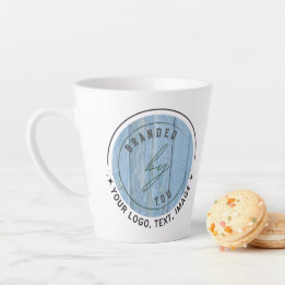 Tasse Latte Personnaliser Image et Arrière - plan | Petit