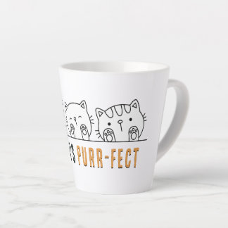 Tasse Latte Personne n'est purr-fait