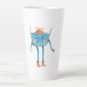 Tasse Latte Petit Alien Pi