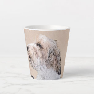 Tasse Latte Petit Basset Griffon Vendéen Peinture - Chien Art