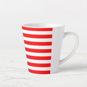 Tasse Latte Petit drapeau américain entièrement imprimé