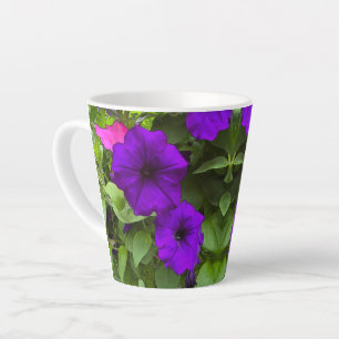 Tasse Latte - Pétunia Pourpre