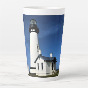 Tasse Latte Phare de Yaquina Head, Newport, Oregon
