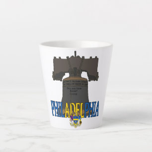 Tasse Latte Philadelphie Pennsylvanie Liberty Bell