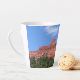 Tasse Latte Photographie de Steamboat Rock à Sedona Arizona