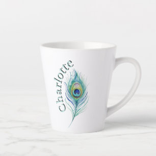 Tasse Latte Plume