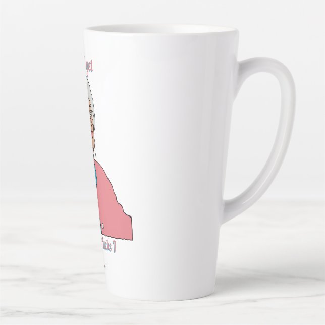 Tasse Latte Plus je vieillis (Droite)