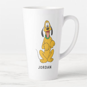 Tasse Latte Pluto   Pans vers le haut