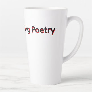 Tasse Latte Poésie du bon matin
