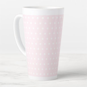 Tasse Latte Pois rose