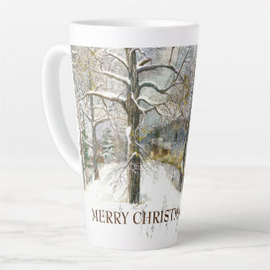 Tasse Latte Pont d'hiver