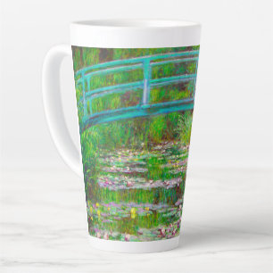 Tasse Latte Pont japonais Monet et nappes d'eau