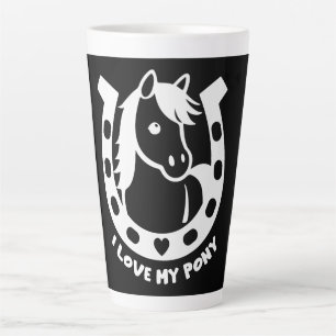Tasse Latte Pony Club Rider