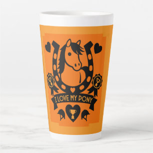 Tasse Latte Pony Club Rider