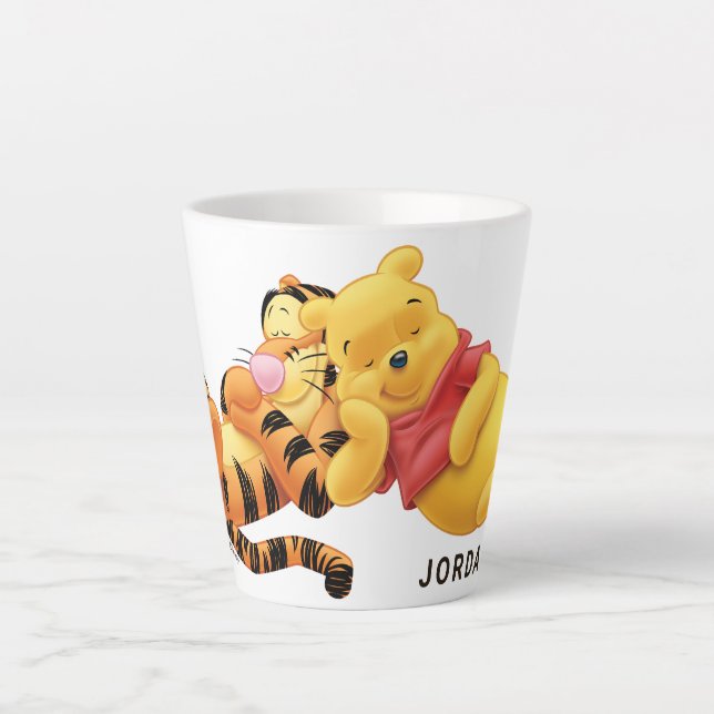 Tasse Latte Pooh et Tigger (Devant)