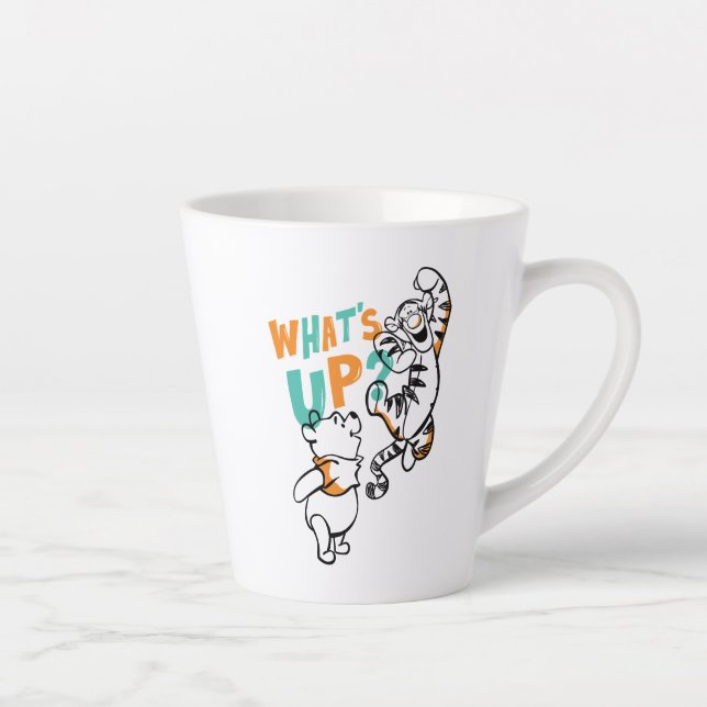 Tasse Latte Pooh et Tigger What's Up? (Droite)