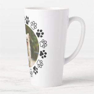Tasse Latte Portrait de chien costumizable canine