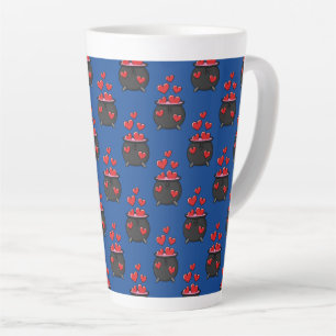 Tasse Latte Potion d'amour des coeurs