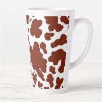 Pots Brown de vache modernes Imprimer