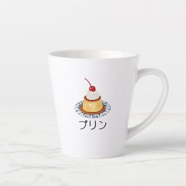 Tasse Latte Pouding japonais "プ リ Auberge mignonne" (Droite)