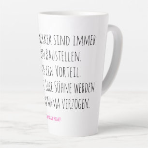 Tasse Latte Pour tous ceux qui bossent dehors – et qui se font