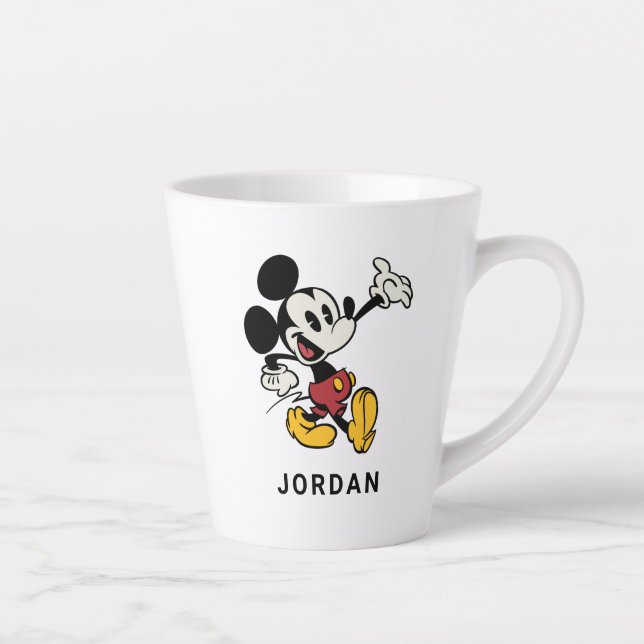 Tasse Latte Principaux raccourcis Mickey | Classique Mickey (Droite)