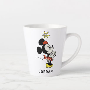 Tasse Latte Principaux raccourcis Mickey   Minnie main à face