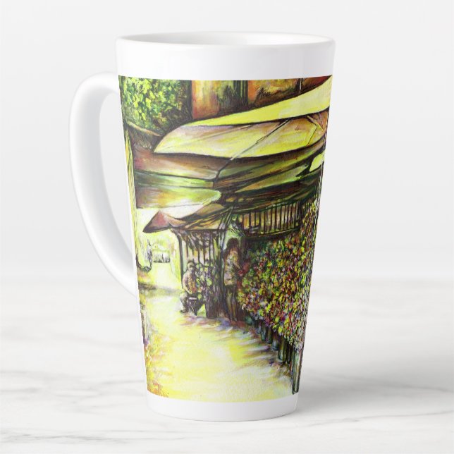 Tasse Latte Pris la possession d'options (Angle gauche)