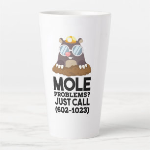 Tasse Latte Problèmes de chimie - Mole